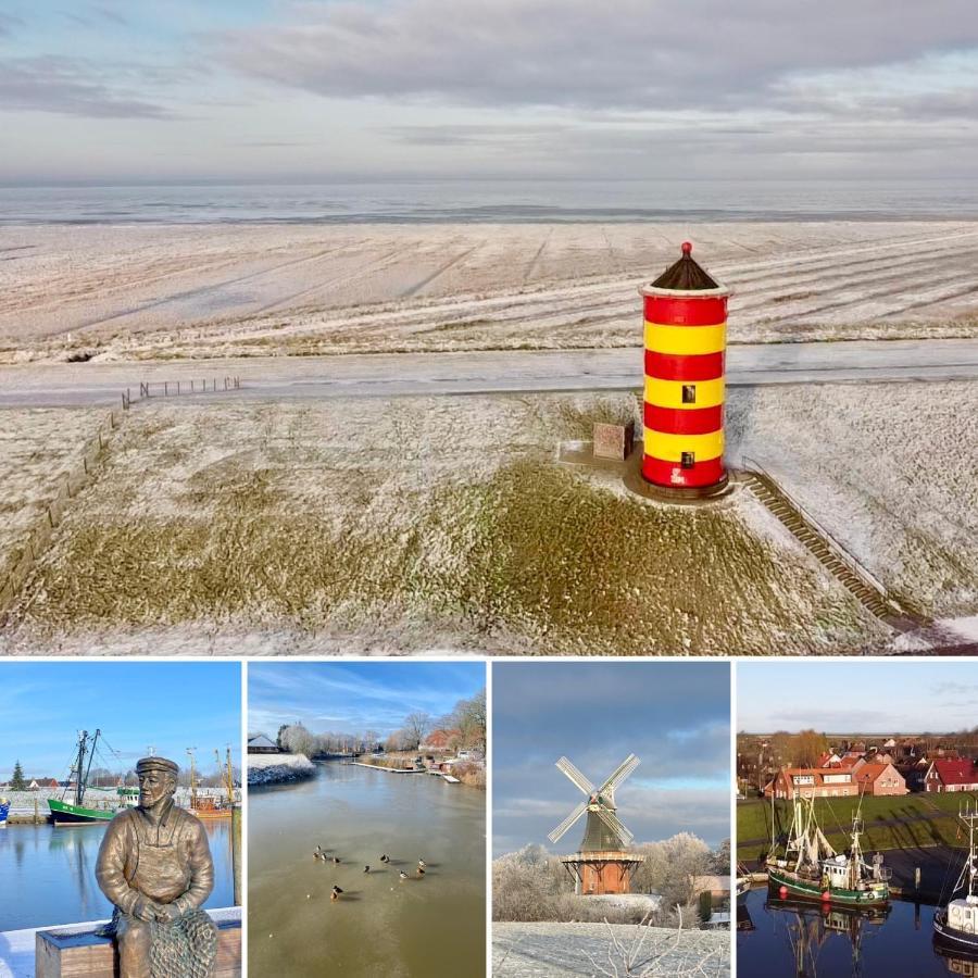 Апартаменты Huus Ant Deep Og Greetsiel Крумхёрн Экстерьер фото